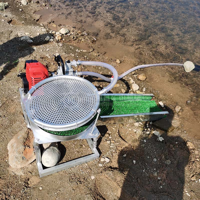 JXQ型無動(dòng)力曲面渦流淘金機(jī)  Non-power surface edd