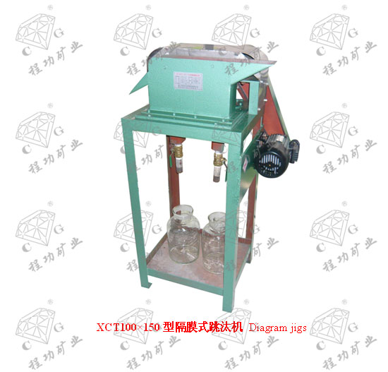 XCT100×150型隔膜式跳汰機(jī) Diagram jigs